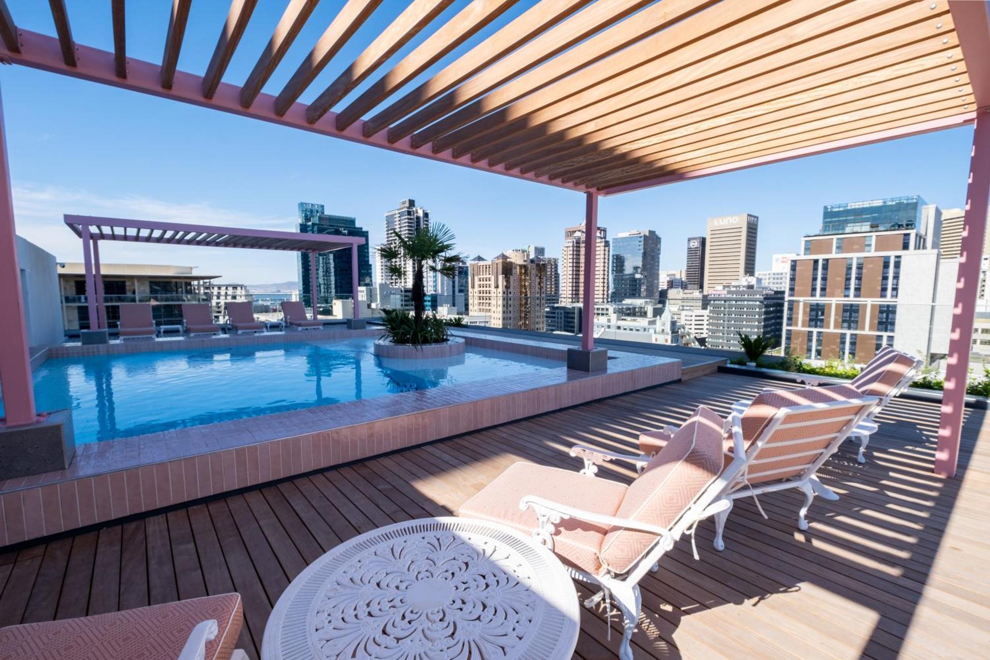 The Rose 204: Studio Apartment With Rooftop Pool Kapstadt Exterior foto