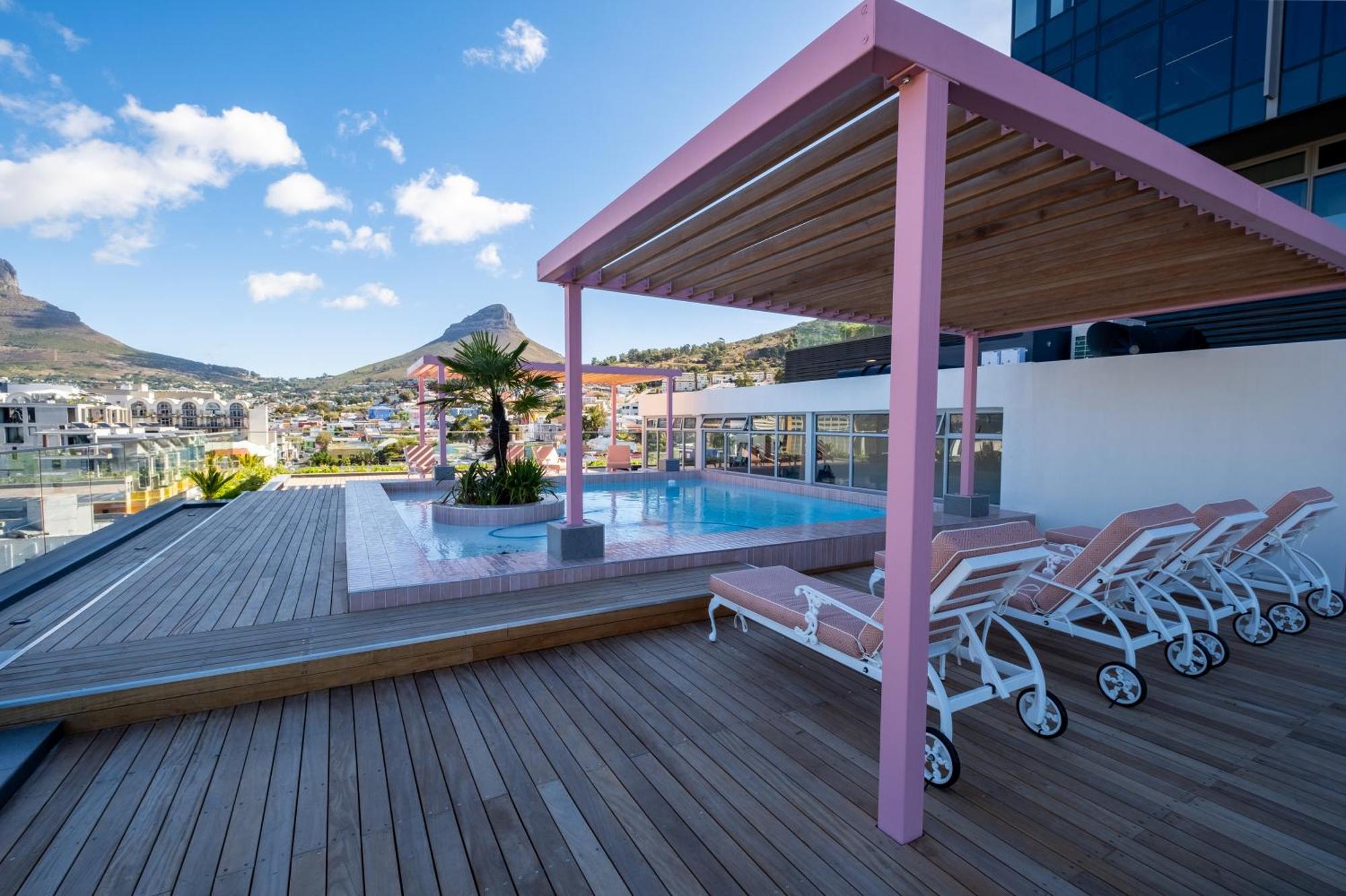 The Rose 204: Studio Apartment With Rooftop Pool Kapstadt Exterior foto